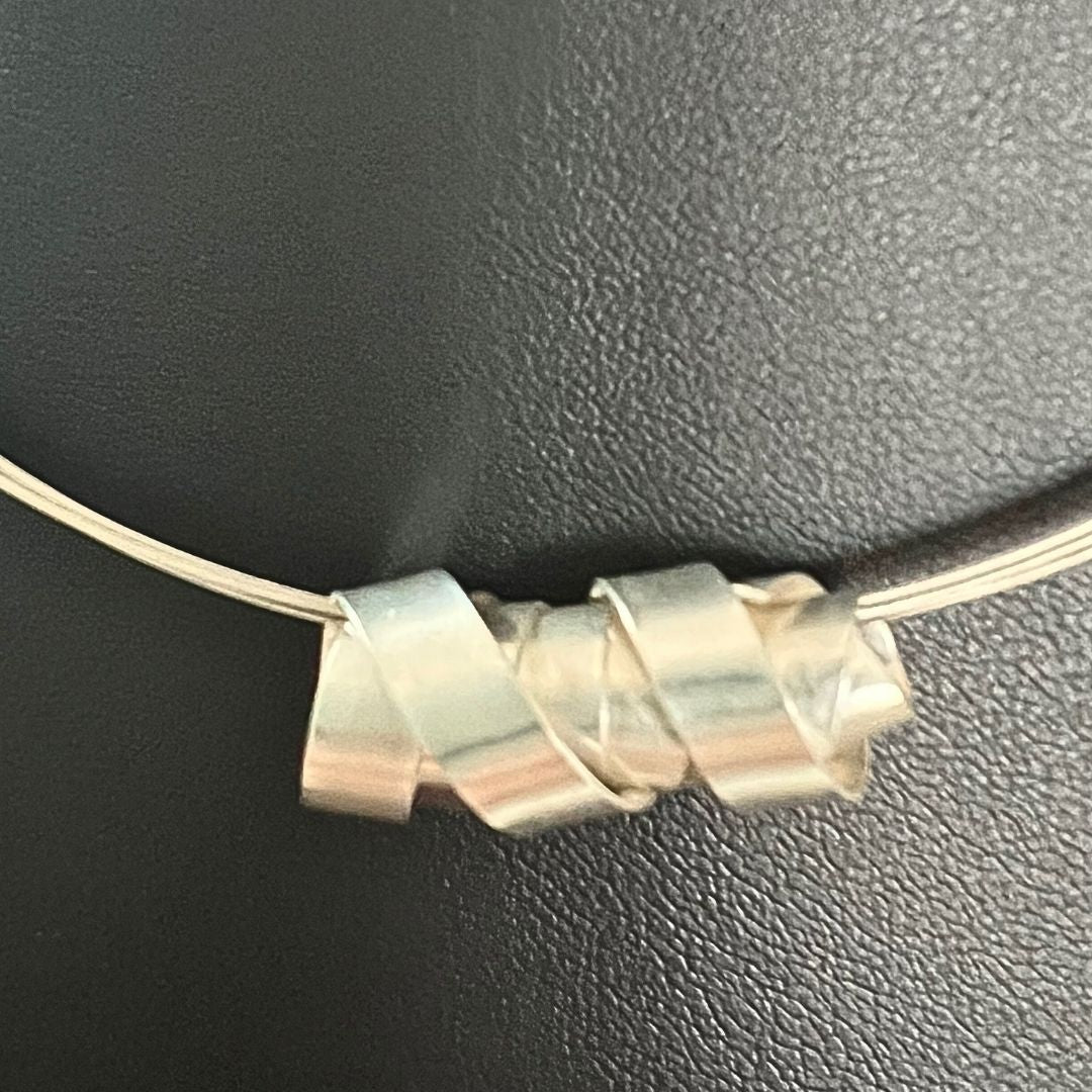 Wrapped Slide Necklace